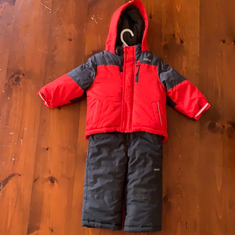 OskKosh snowsuit. Bibs and jacket